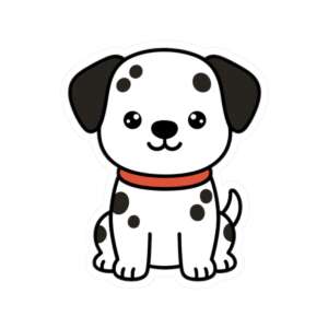 Dalmation Dog Sticker