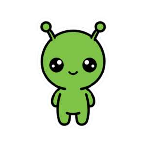 Alien Sticker