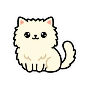 Persian Cat Sticker