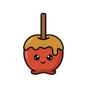 Candy Apple Sticker