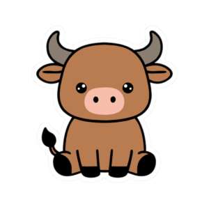 Bull Sticker