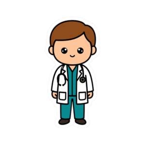 Nurse Doctor Healthcare Sticker