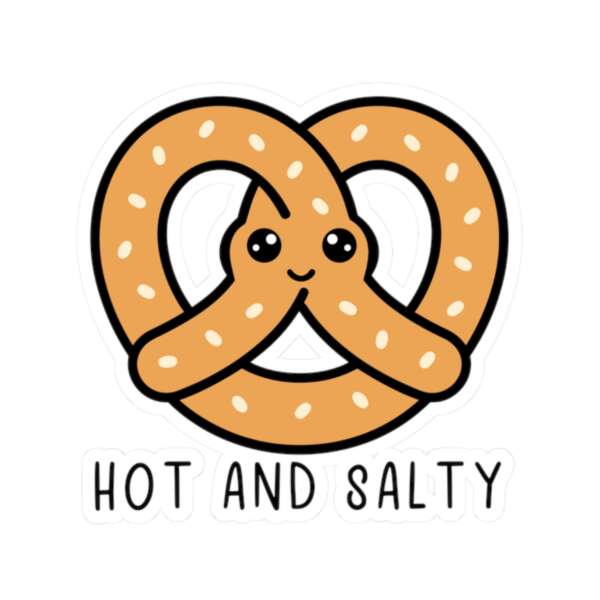 Hot & Salty Pretzel Sticker