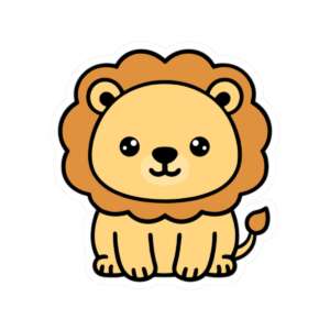 Lion Sticker