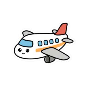 Airline Airplane Sticker