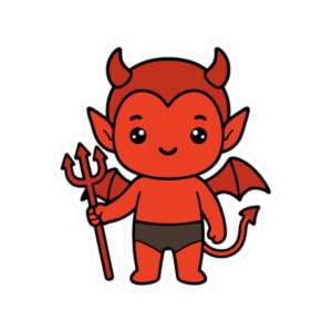 Devil Demon Sticker