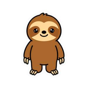 Sloth Sticker