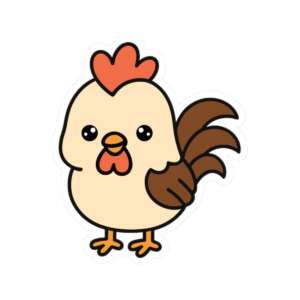 Rooster Sticker