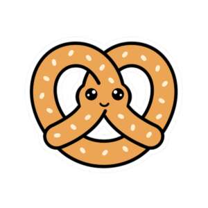 Pretzel Sticker