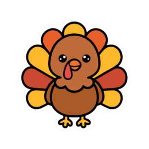 Turkey Sticker