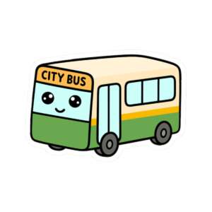 City Bus Sticker