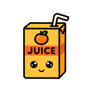 Juice Box Sticker