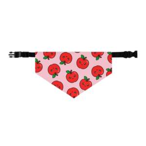 Red Apple Pet Bandana Collar