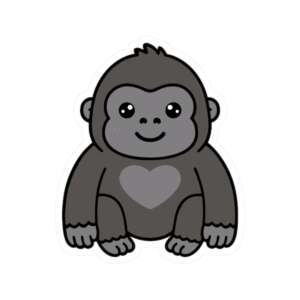 Gorilla Sticker