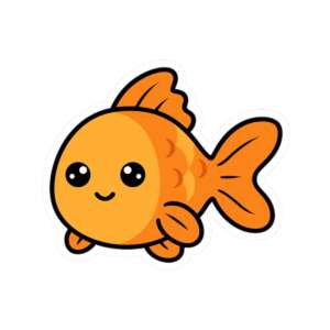 Goldfish Sticker