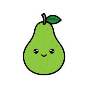 Pear Sticker