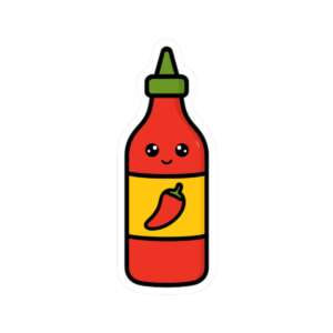 Hot Sauce Sticker