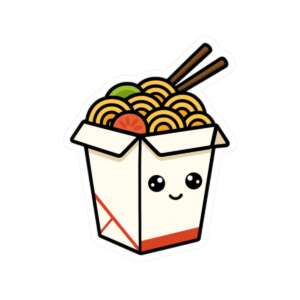 Ramen Noodles Takeout Sticker