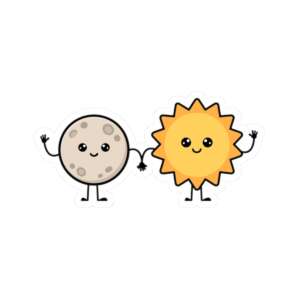Sun & Moon Sticker