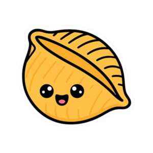 Conchiglie Shell Pasta Sticker