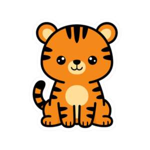 Tiger Sticker