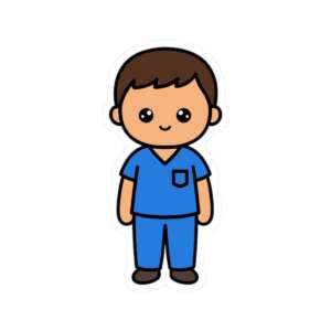 Nurse Doctor Healthcare Sticker