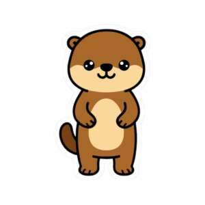Otter Sticker
