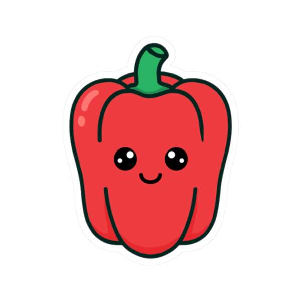 Red Bell Pepper Sticker
