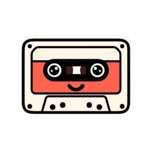 Cassette Tape Sticker