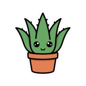 Aloe Plant Sticker