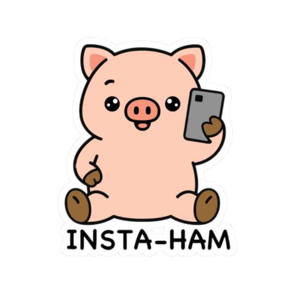 Insta-Ham Pig Sticker