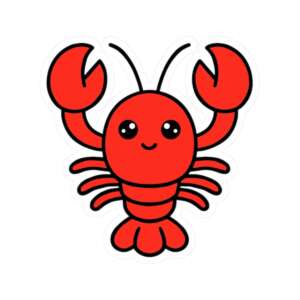 Lobster Sticker