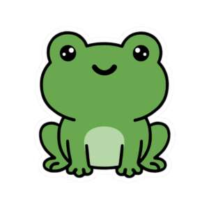 Frog Sticker