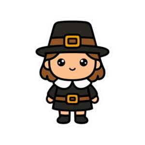 Pilgrim Sticker
