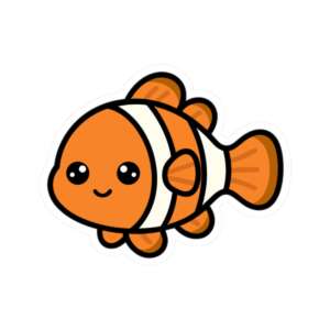 Clownfish Sticker