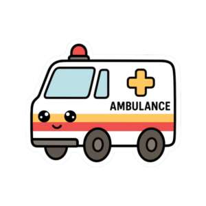 Ambulance Sticker