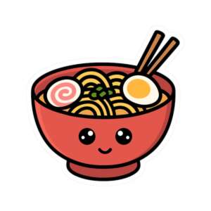 Ramen Noodles Bowl Sticker