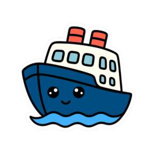Cruise Ship Sticker