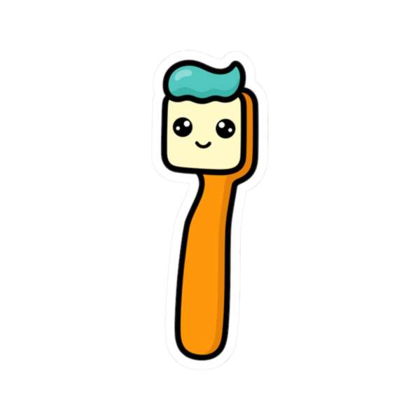 Toothbrush Sticker