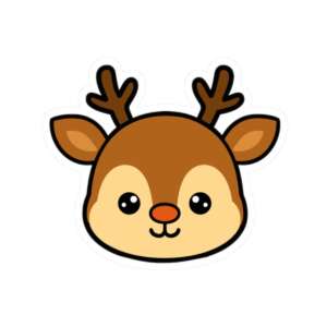 Rudolph the Red Nosed Reindeer Sticker