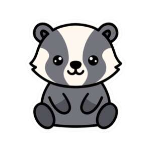 Badger Sticker
