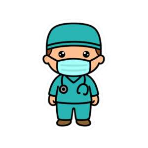 Surgeon Doctor Sticker
