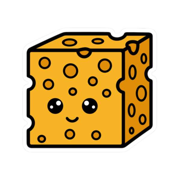 Cheese Block Sticker