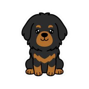 Tibetan Mastiff Dog Sticker