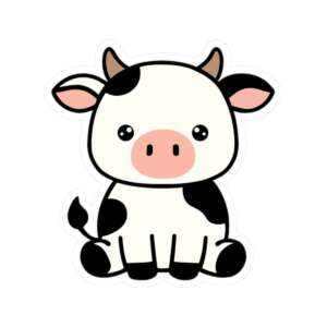 Cow Sticker