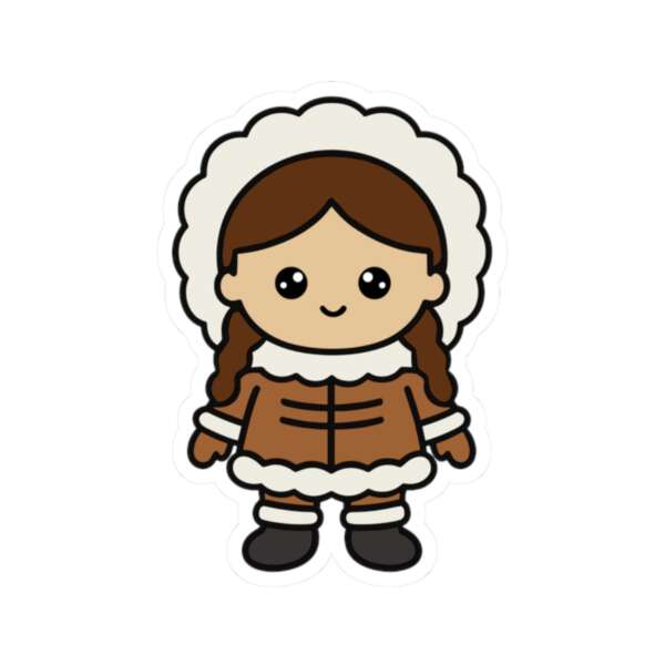 Inuit Girl Sticker