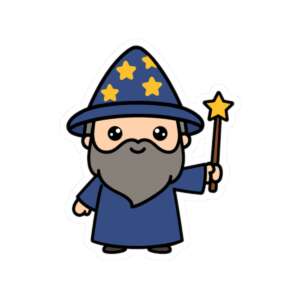 Wizard Sticker