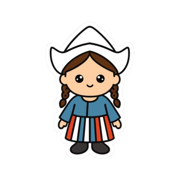Dutch Girl Sticker
