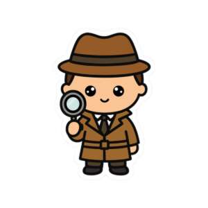 Detective Investigator Sticker