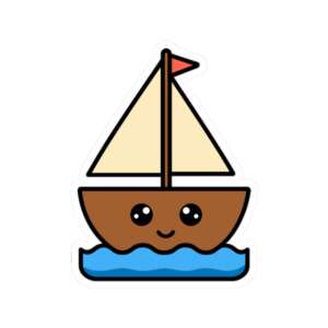 Sail Boat Sticker